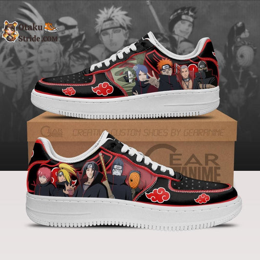 Akatsuki Team Sneakers Custom Anime Shoes